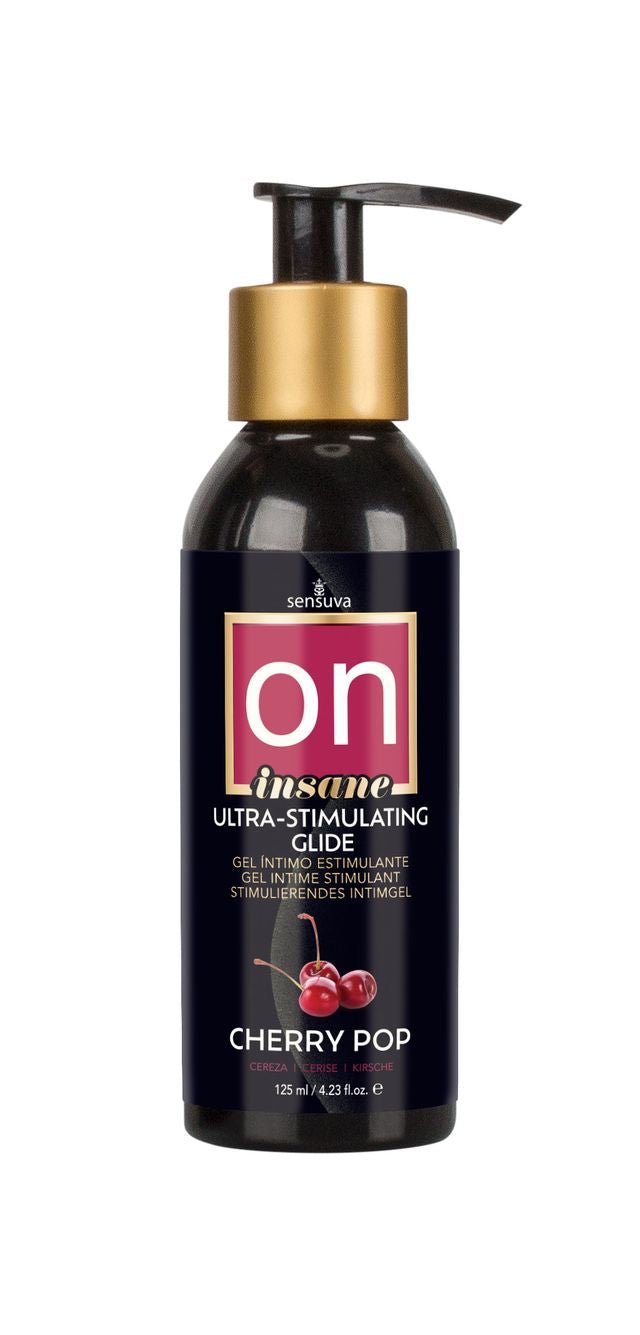 On Insane Ultra - Stimulating Personal Moisturizer - 4oz Cherry Pop - Time4Task2Toys