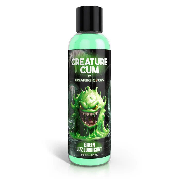 Creature Cum Green Water - Based Lubricant 8oz - Time4Task2Toys