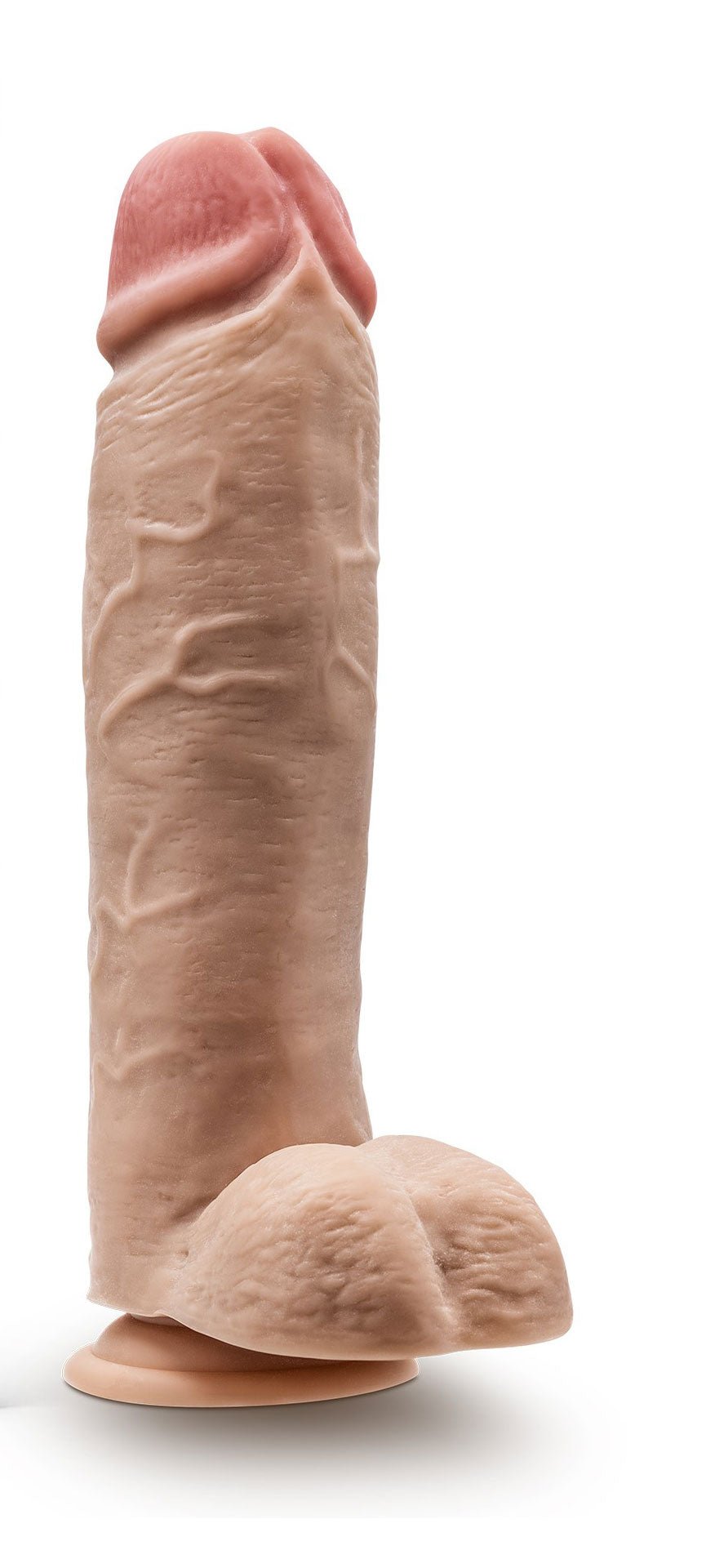 Dr. Skin - Mr. Mister - 10.5 Inch Dildo With Balls - Beige - Time4Task2Toys