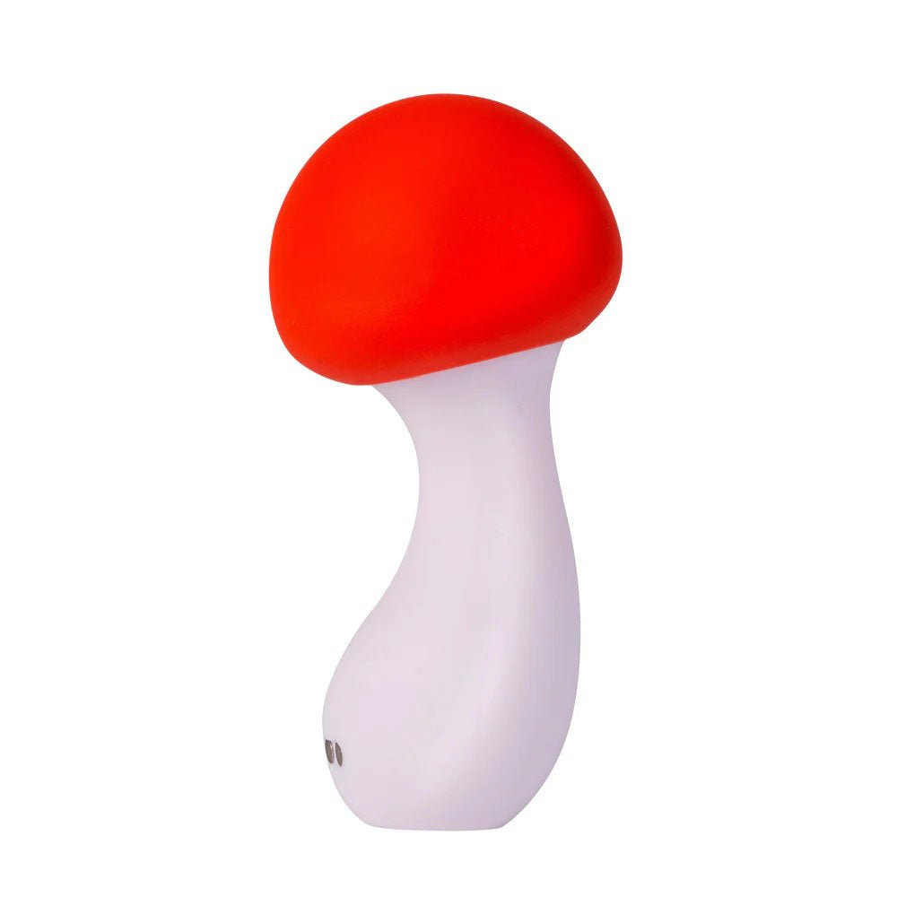 Shroomie Rechargeble Mushroom Vibrator - Red - Time4Task2Toys