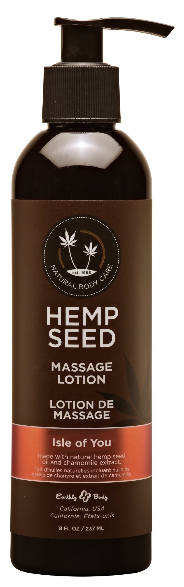 Hemp Seed Massage Lotion - Isle of You - 8 Fl. Oz. / 237ml - Time4Task2Toys