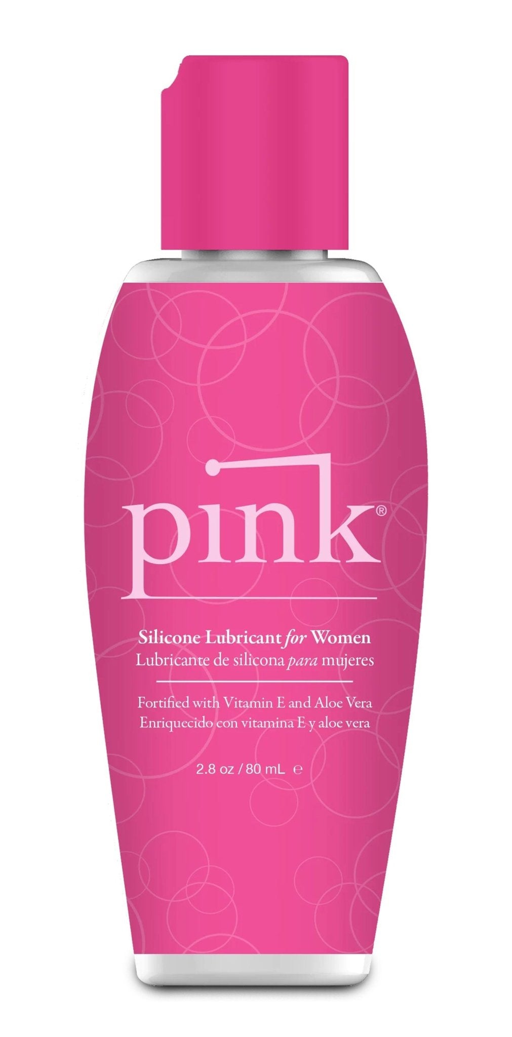 Pink - Silicone Lubricant - 2.8 Oz / 80 ml - Time4Task2Toys