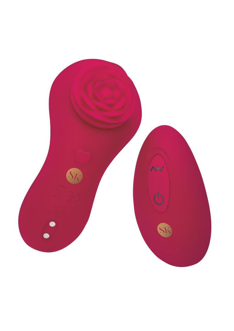 Rosegasm Rose Surprise Panty Vibe - Red - Time4Task2Toys