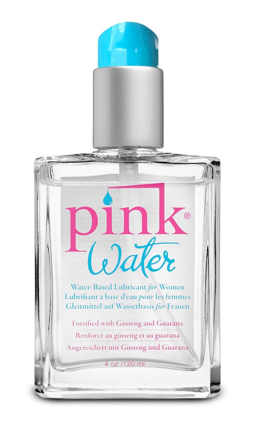 Pink Water Water - Based Lubricant 4 Oz. 120ml - Time4Task2Toys
