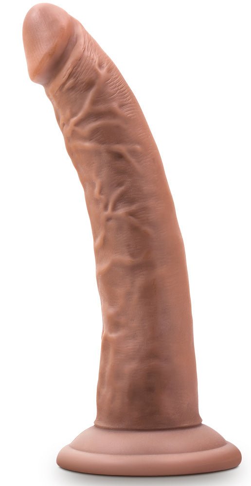 Au Naturel - Jack - 7 Inch Dildo - Mocha - Time4Task2Toys