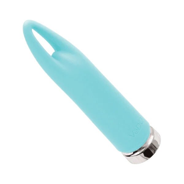 Lasso Rechargeable Clitoral Bullet Vibrator - Turquoise - Time4Task2Toys