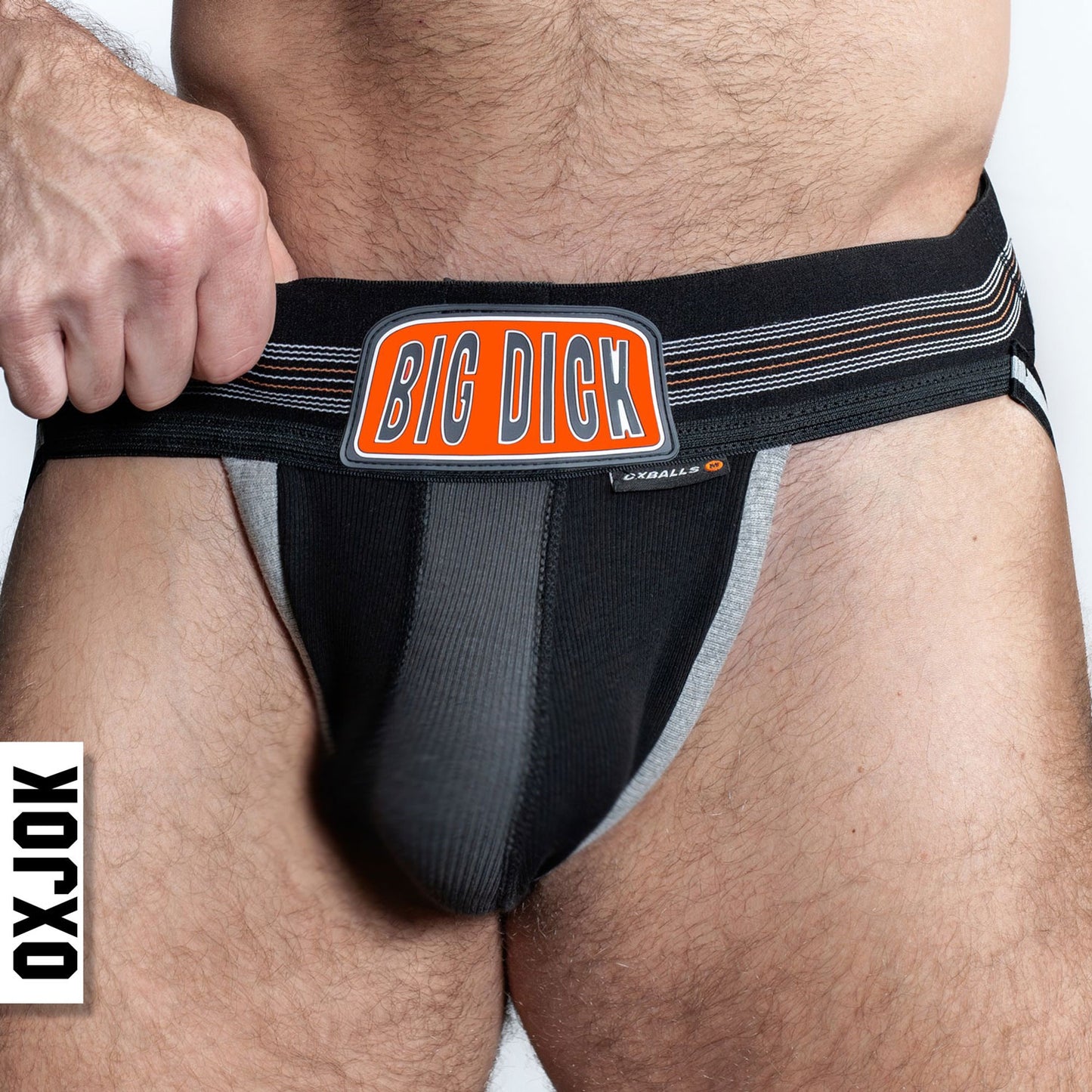 "Bulger the Big Pouch Jock Black Iron Xl OX-JOK-1003-BLK-XL"