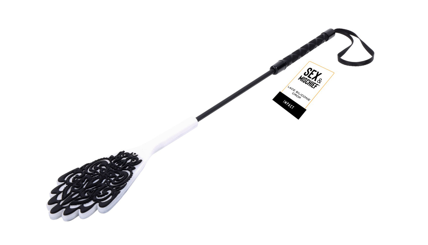 "Lace Silicone Crop SS10108"