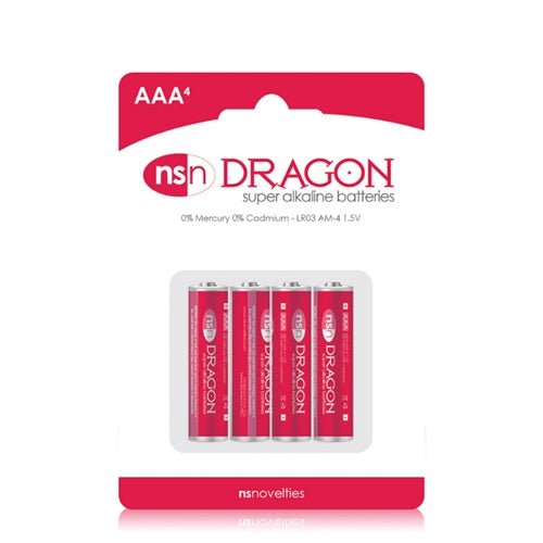 Dragon - Alkaline Batteries - AAA - 4 Pack - Time4Task2Toys