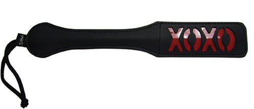 Sex and Mischief Xoxo Paddle - Black - Time4Task2Toys