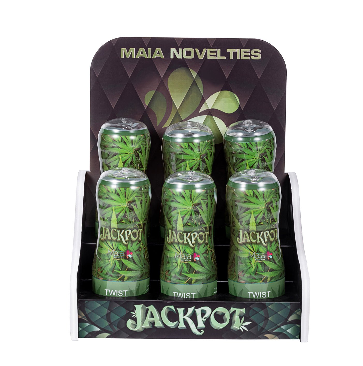 Jackpot Aircraft Cup Style Male Masturbator 420 Series Display of 6 - Time4Task2Toys