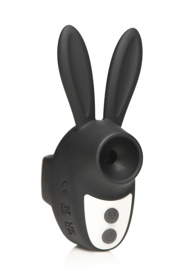 "Sucky Bunny Clit Stimulator - Black INM-AH465-BLK"