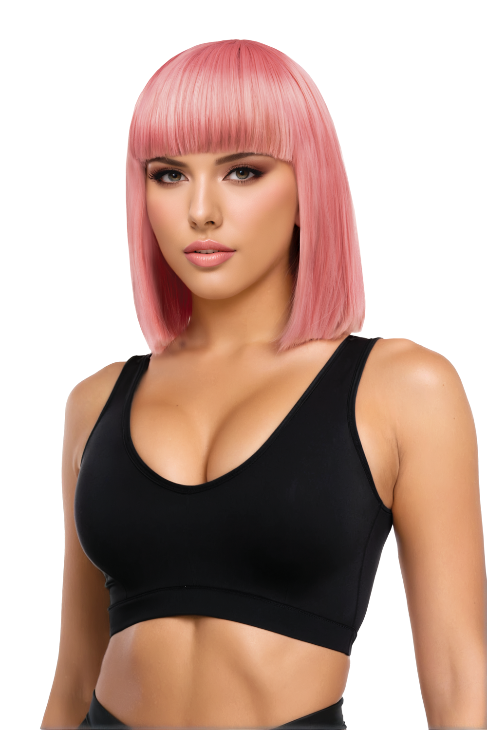 "Kristen Premium Stylable Wig - Pink X-PW8069"
