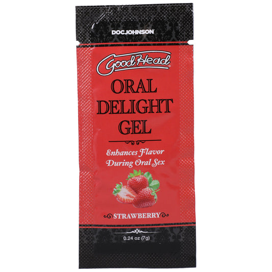"Goodhead - Oral Delight Gel - Strawberry - 0.24 Oz DJ1387-39-BU"
