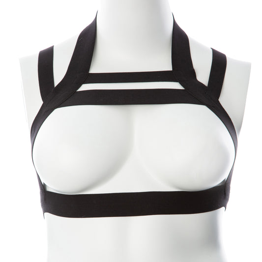 "Gender Fluid Majesty Harness - Large-Xxl - Black GFL-H102"