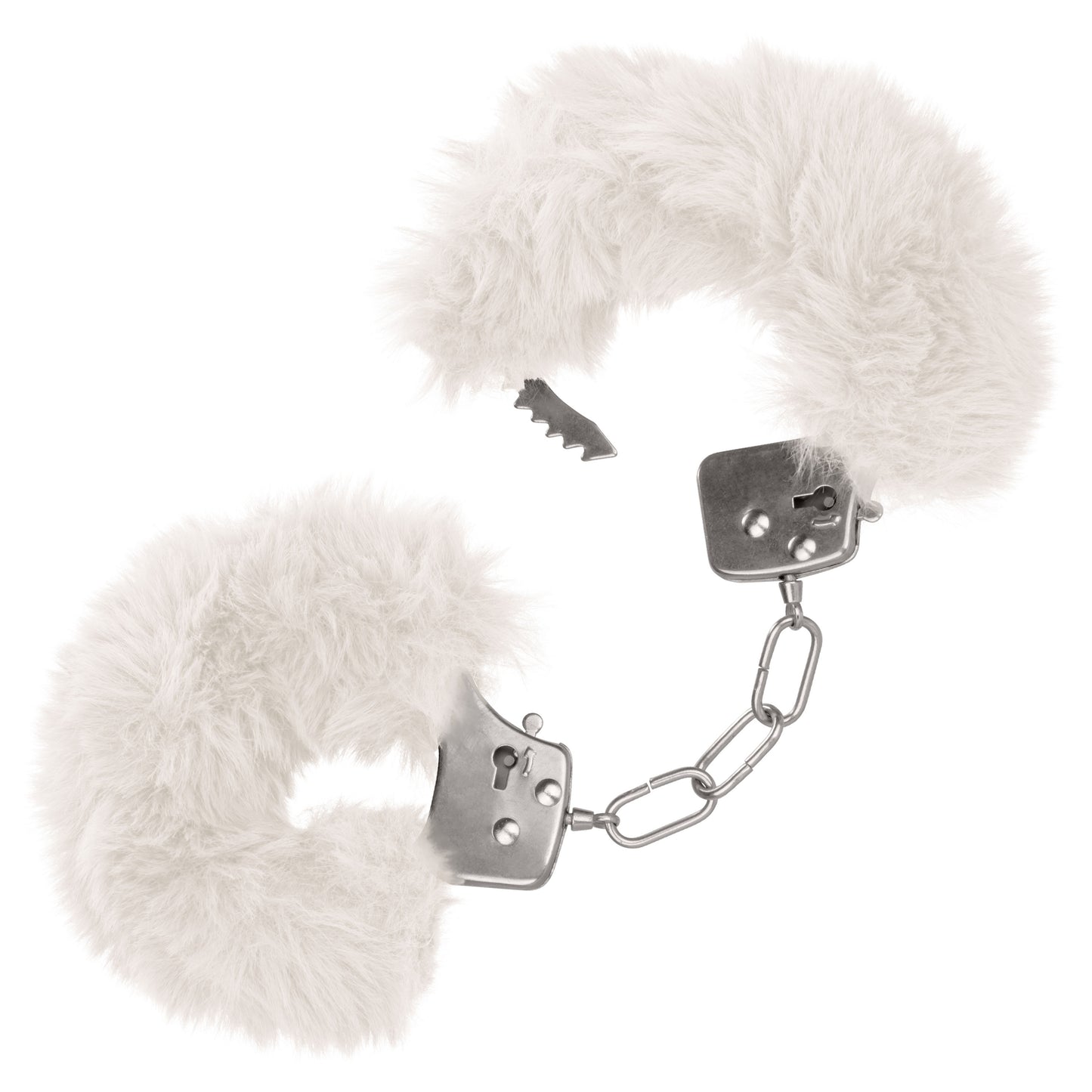 "Ultra Fluffy Furry Cuffs - White SE2651503"