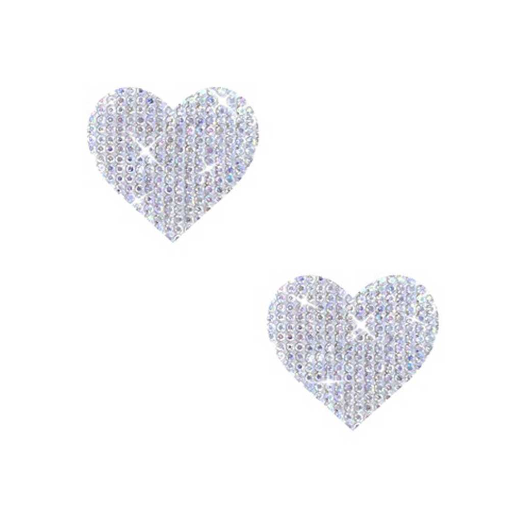 Razzle Dazzle Crystal Jewel Sparkle I Heart U Body Stickers 6 Pk - Time4Task2Toys