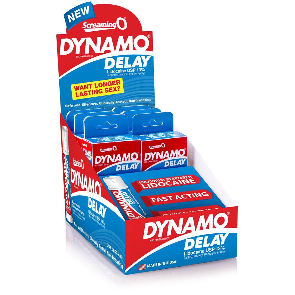 Dynamo Delay Spray - 6 Count Display - Time4Task2Toys