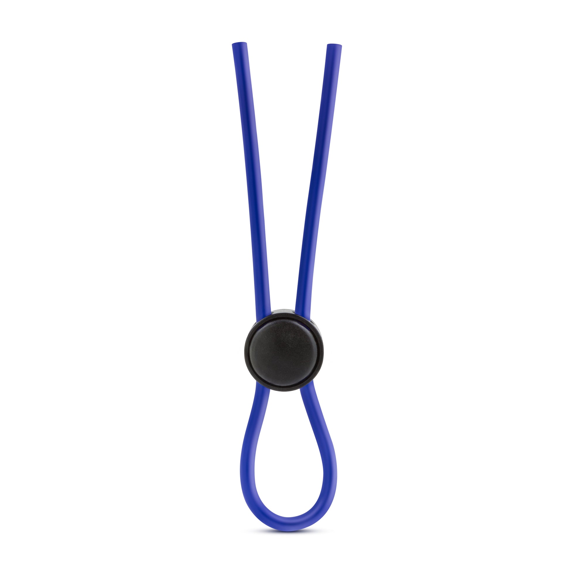 "Stay Hard - Silicone Loop Cock Ring - Blue BL-31092"