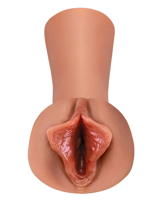 "Extreme Wet Pussies - Luscious Lips - Tan PDRD437-22"