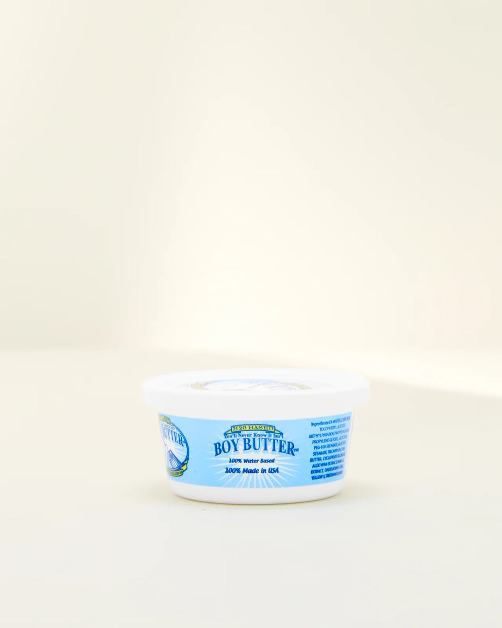 "Boy Butter H2O 4oz Tub Y04"