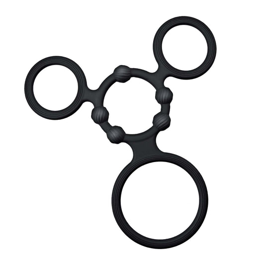 "Enhancer Quad Cockring - Black NW3288-1"