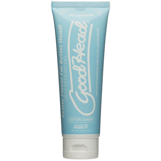 "Goodhead - Oral Delight Gel - 4 Oz Tube - Cotton Candy DJ1360-09-BX"