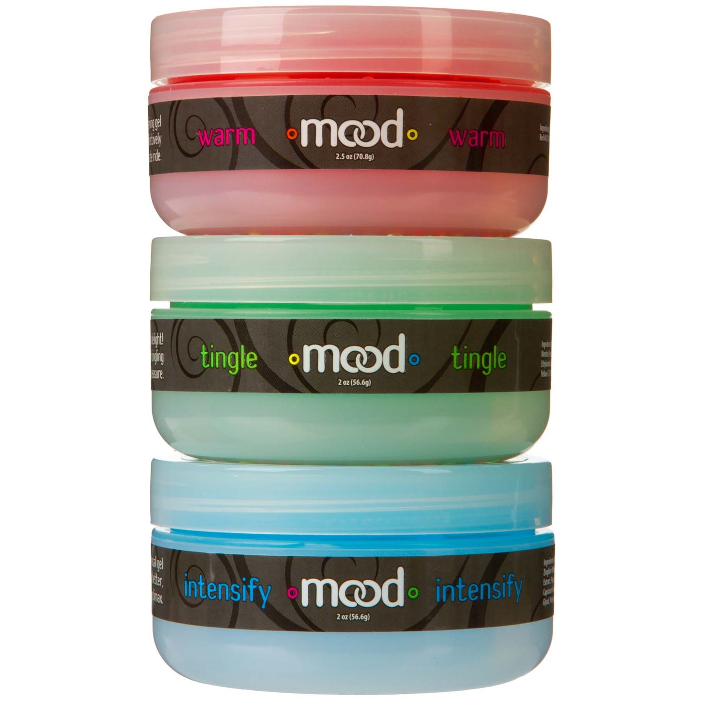 "Mood Arousal Gels - Warm, Tingle, Intensify DJ1362-15-BU"