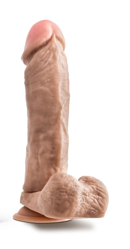 Dr. Skin - Mr. Magic - 9 Inch Dildo With Balls - Beige - Time4Task2Toys