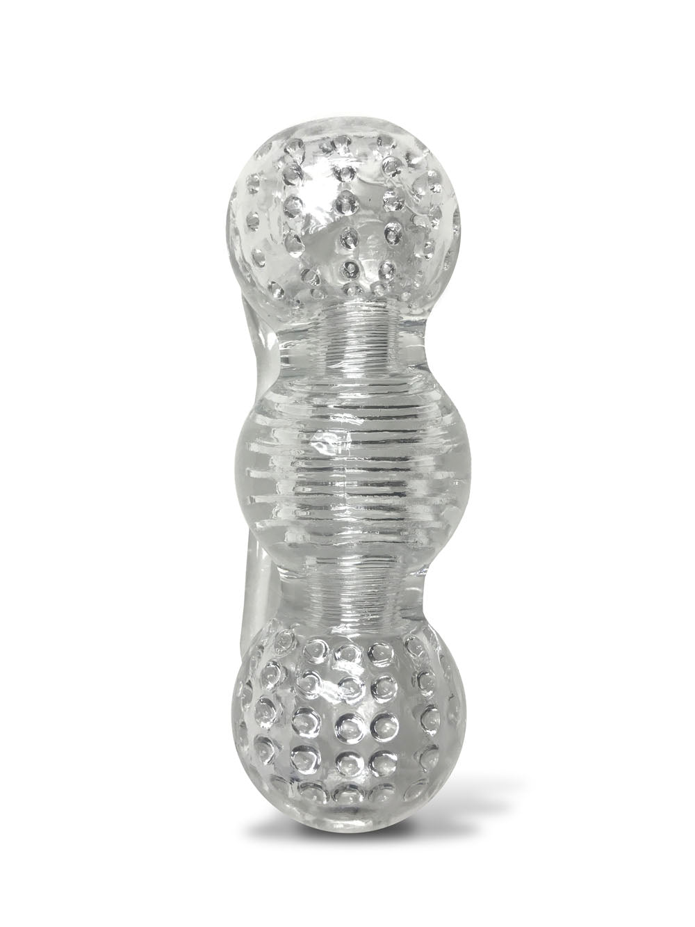 "The 9's Clear Stroke - Threeway Masturbator ICB2627-2"