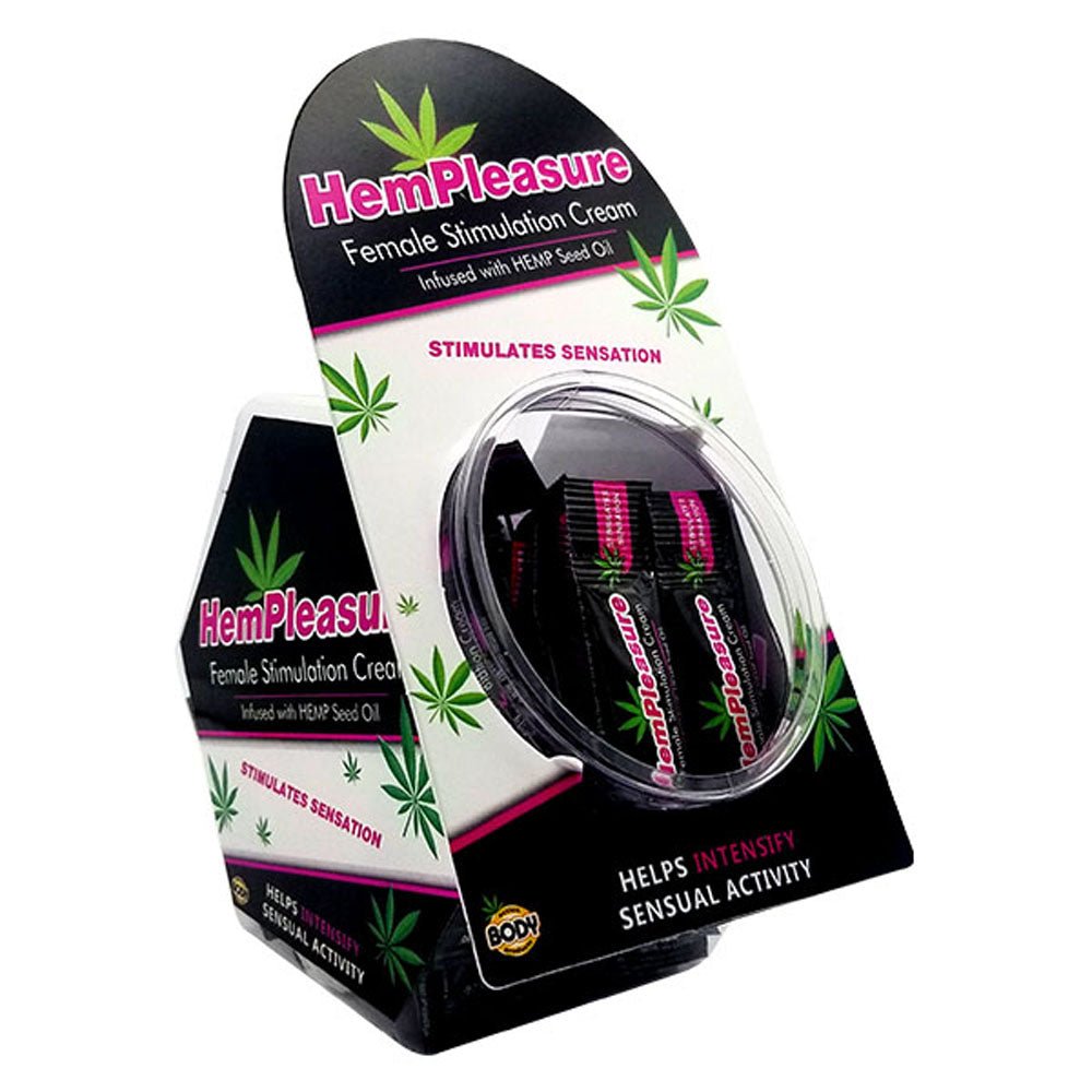 Hempleasure for Women Sample Packet 50 Pc Fish Bowl Display - Time4Task2Toys