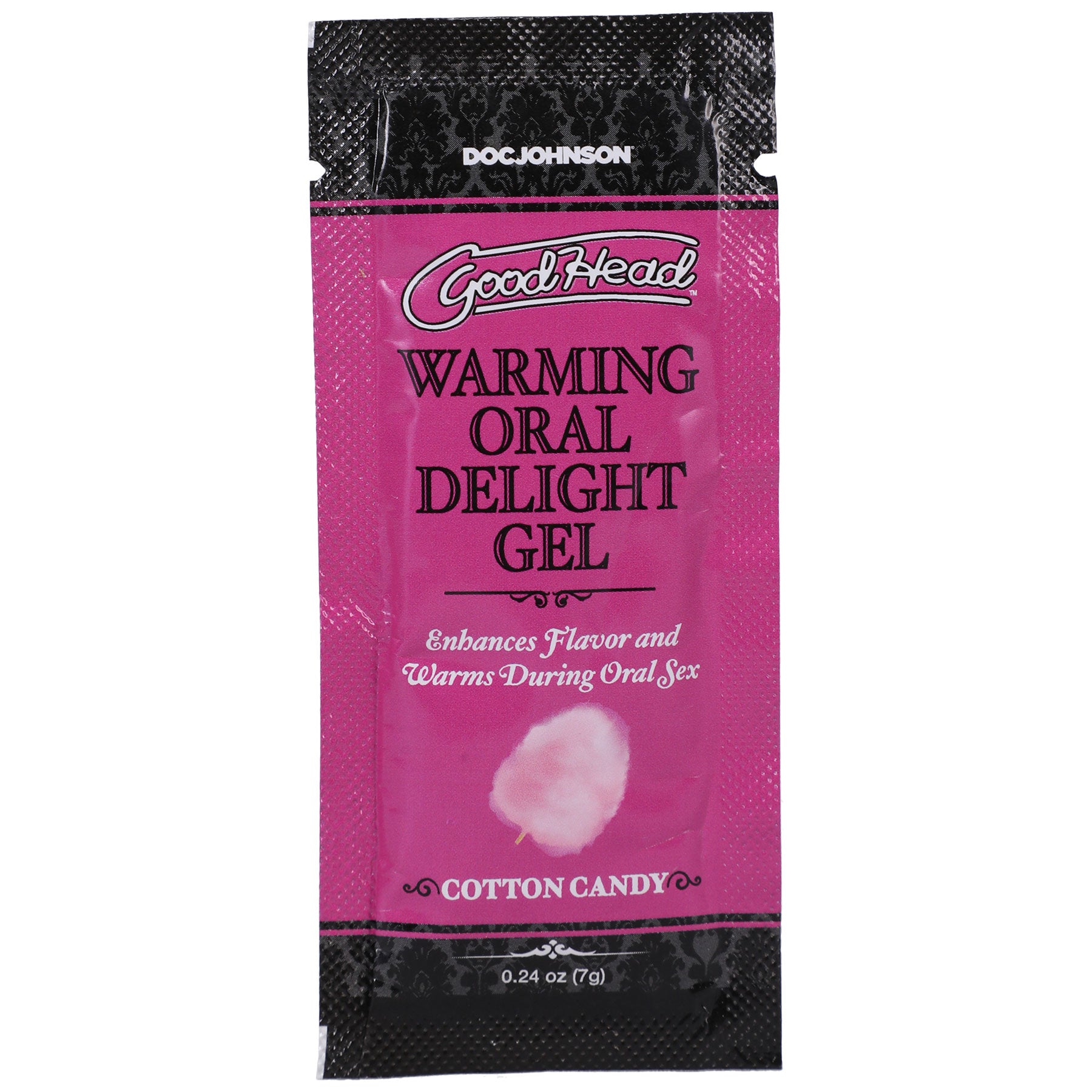 "Goodhead - Warming Oral Delight Gel - Cotton Candy - 0.24 Oz DJ1387-21-BU"