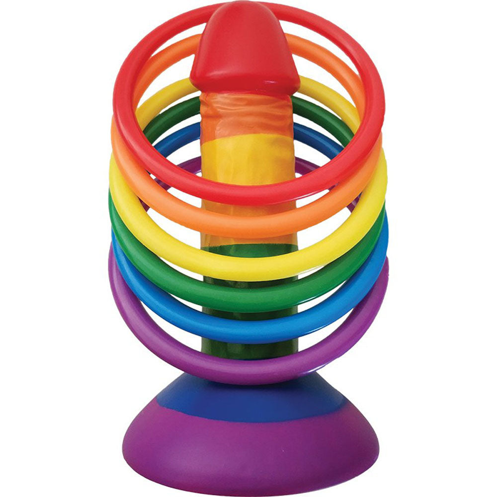 "Rainbow Pecker Party Ring Toss HTP3280"