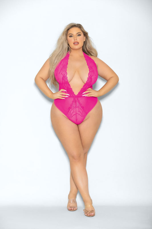 Neon Teddy - Queen Size - Neon Pink - Time4Task2Toys