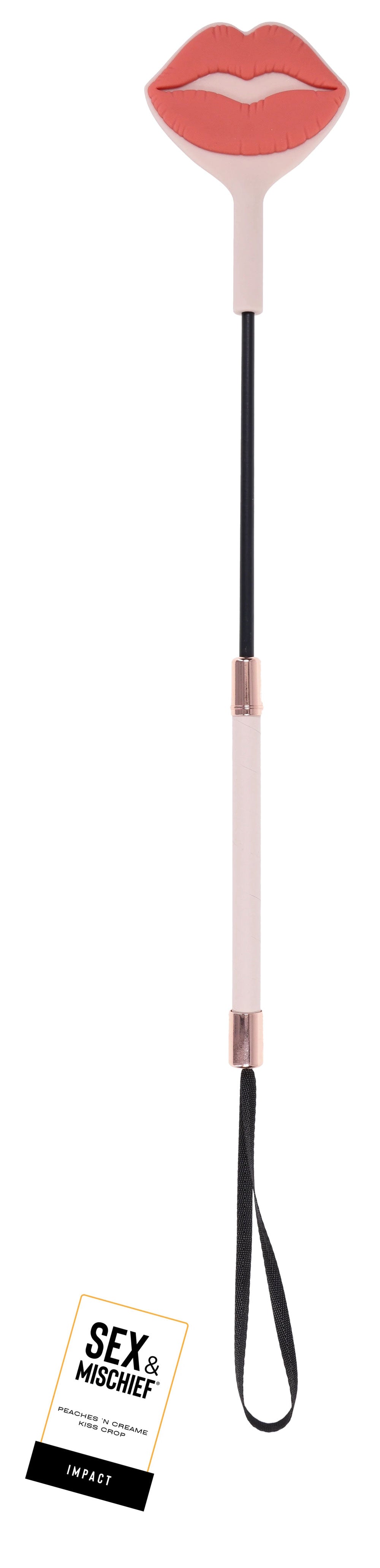 "Peaches 'N Creame Kiss Crop - Peach SS10210"