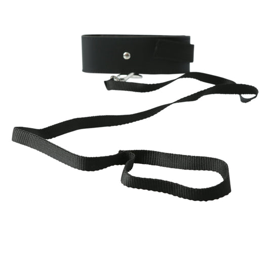 Sex and Mischief Leash and Collar - Black - Time4Task2Toys
