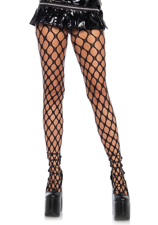 Jumbo Pothole Net Tights - Black - One Size - Time4Task2Toys