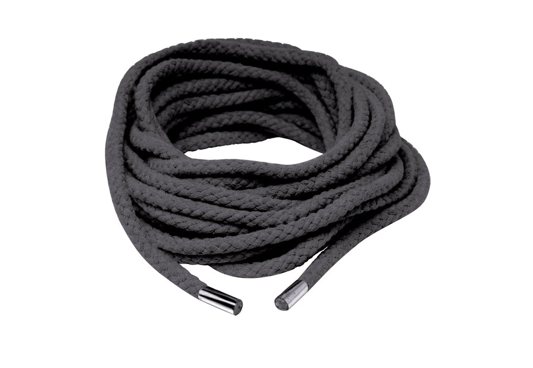 Fetish Fantasy Series Japanese Silk Rope - Black - Time4Task2Toys