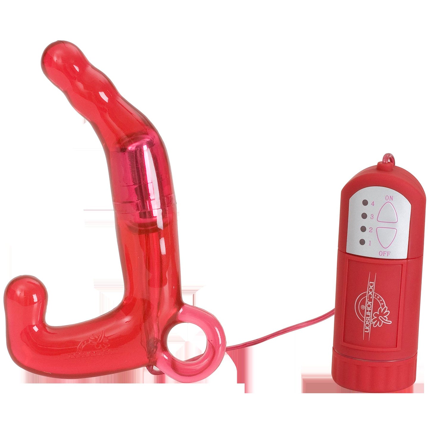 "Men's Pleasure Wand - Red DJ0906-01"