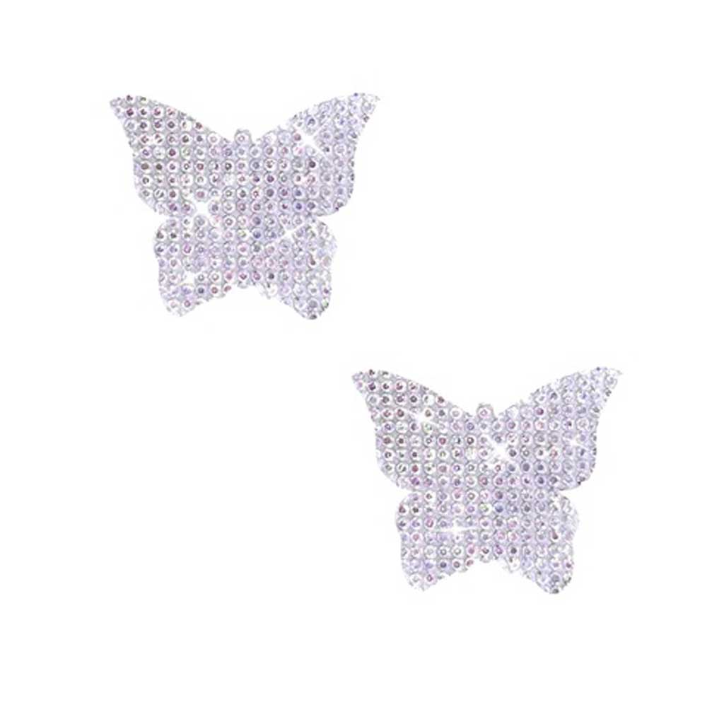 Razzle Dazzle Crystal Butterfly Jewel Sparkle Body Stickers 6 Pk - Time4Task2Toys