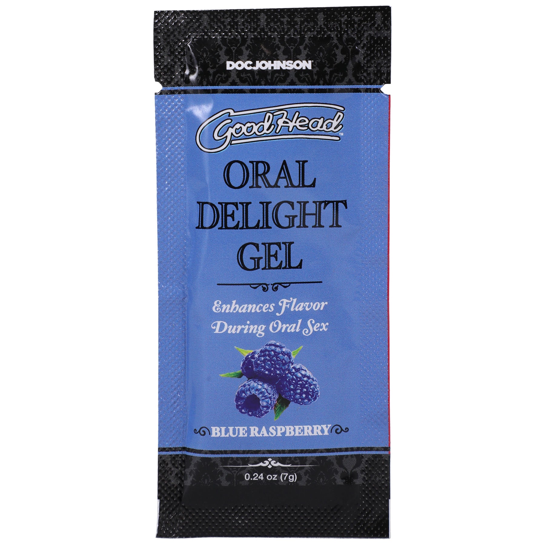 "Goodhead - Oral Delight Gel - Blue Raspberry - 0.24 Oz DJ1387-26-BU"