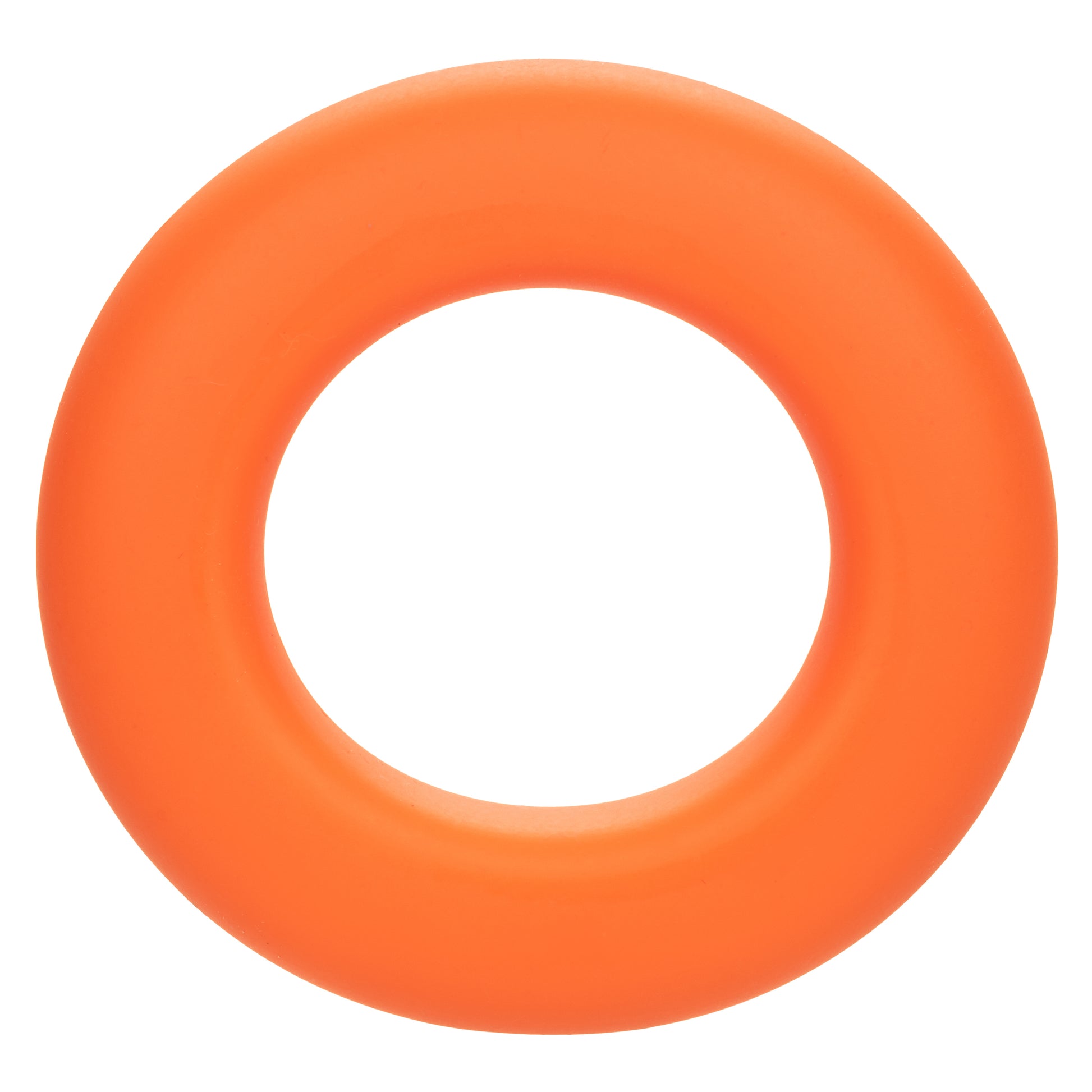"Alpha Liquid Silicone Prolong Large Ring - Orange SE1491552"