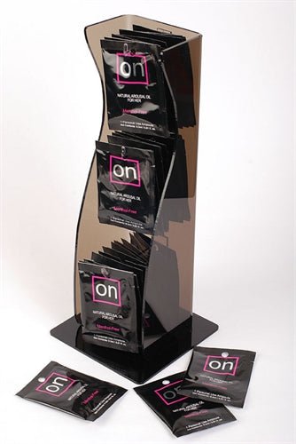 On Natural Arousal Oil Original - 40 Packet Tower Display - 0.01oz Ampoules - Time4Task2Toys