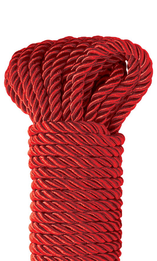 "Fetish Fantasy Series Deluxe Silky Rope - Red PD3865-15"
