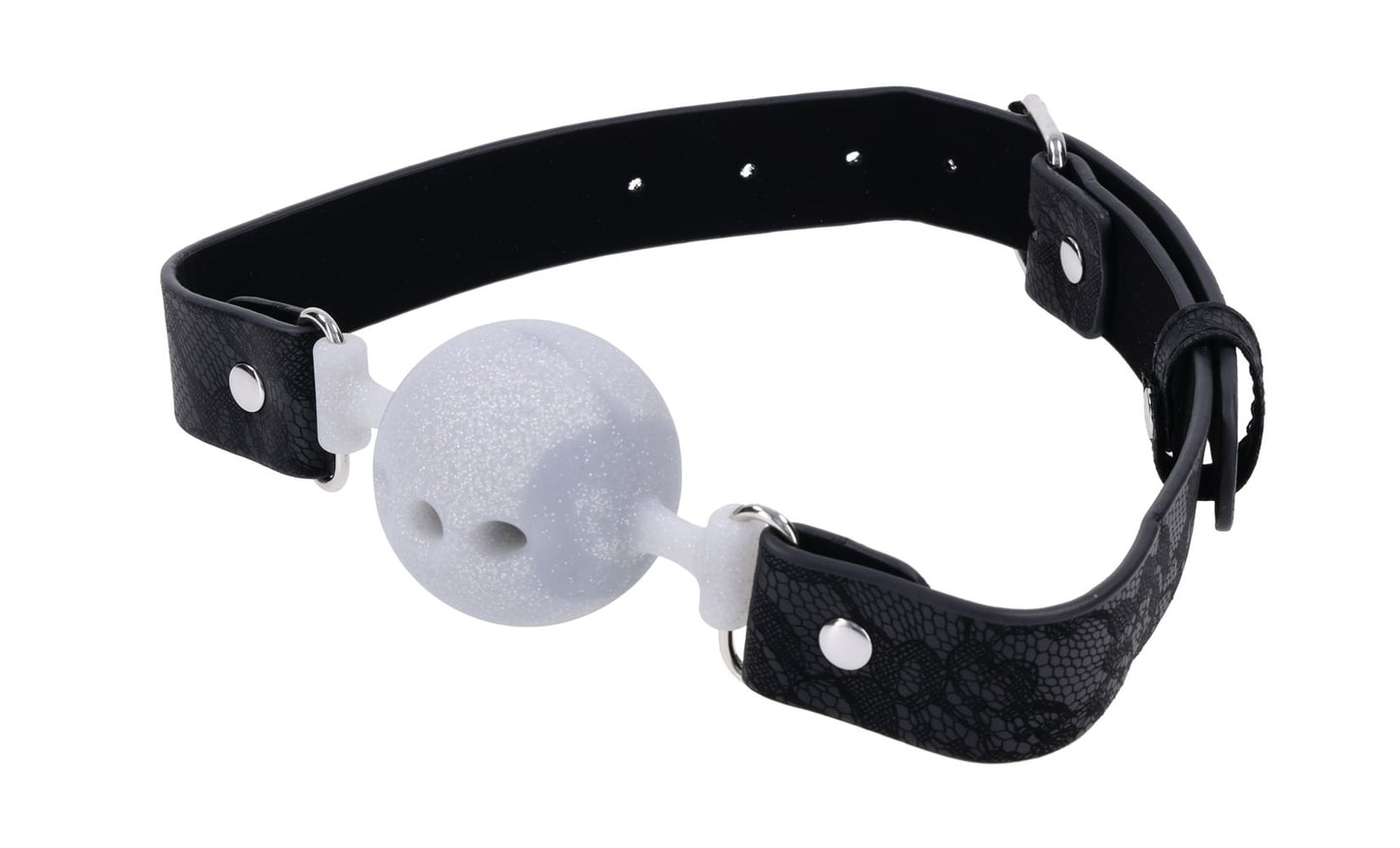 "Lace Silicone Breathable Ball Gag SS10112"