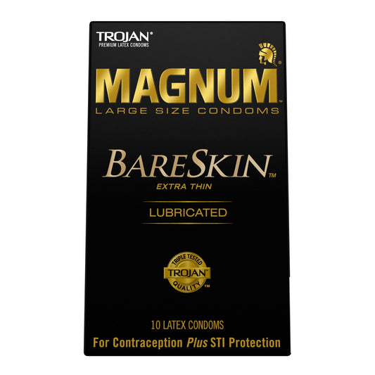 "Trojan Magnum Bareskin - 10 Pack PM22887"