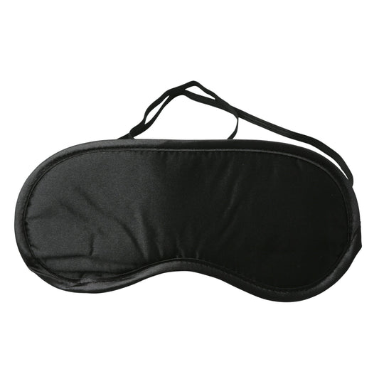 Sex and Mischief Satin Blindfold - Black - Time4Task2Toys