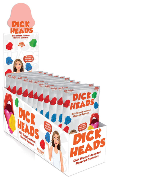 Dick Heads Gummies - Dick Shaped Gummies - Assorted Flavors - Time4Task2Toys