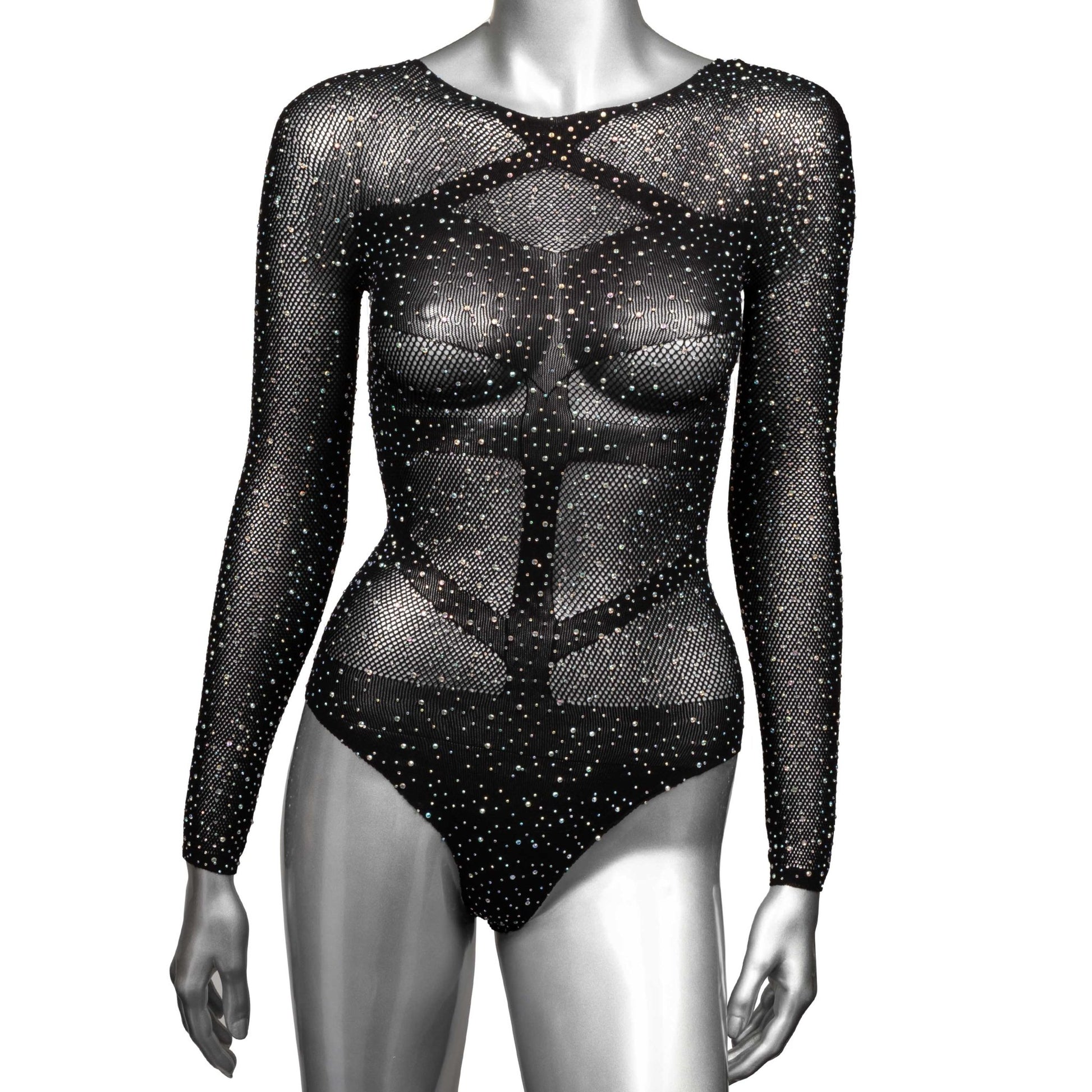 Radiance Long Sleeve Body Suit - Queen - Black - Time4Task2Toys