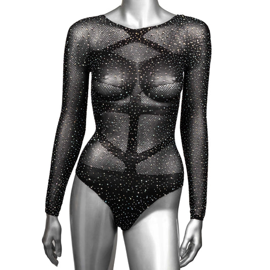 Radiance Long Sleeve Body Suit - Queen - Black - Time4Task2Toys